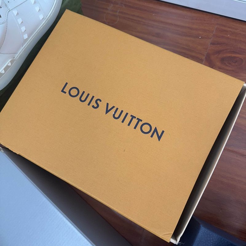 Louis Vuitton Louis Vuitton Blue Checkerboard Low-Top Sneakers 0079 Size US 9 / EU 42 - 6 Thumbnail