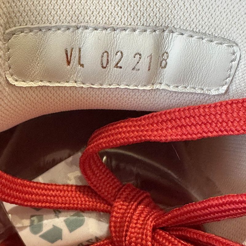 Louis Vuitton Louis Vuitton Red Trainer Fashion Sneakers for Men 0079 Size US 9 / EU 42 - 5 Thumbnail