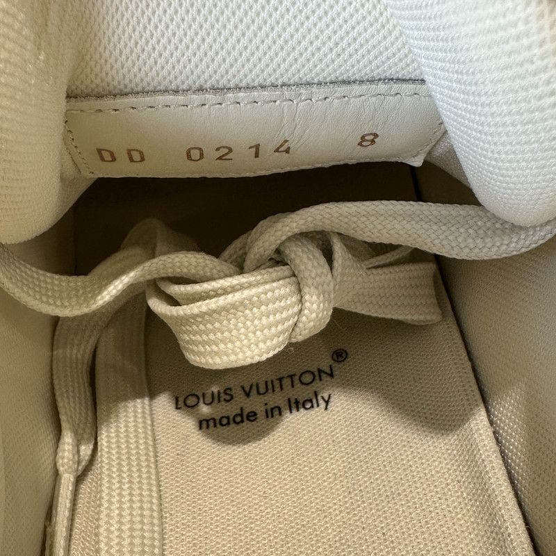 Louis Vuitton Louis Vuitton Trainer Low-Top Sneakers in White and Blue 0079 Size US 9 / EU 42 - 5 Thumbnail