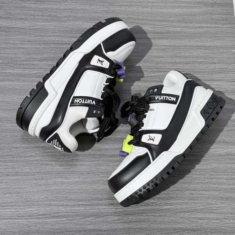 Louis Vuitton Louis Vuitton Trainer Maxi Low-Top Sneakers 0079 Size US 8.5 / EU 41-42 - 6 Thumbnail