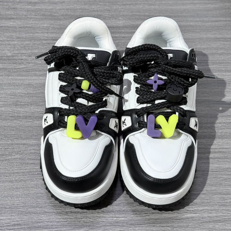 Louis Vuitton Louis Vuitton Trainer Maxi Low-Top Sneakers 0079 Size US 8.5 / EU 41-42 - 2 Thumbnail