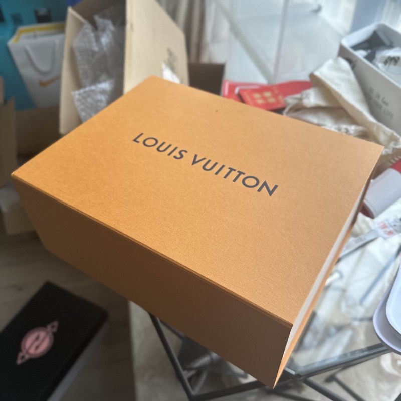 Louis Vuitton Louis Vuitton Trainer Maxi Blue and White Sneakers 0079 Size US 7.5 / EU 40-41 - 6 Thumbnail