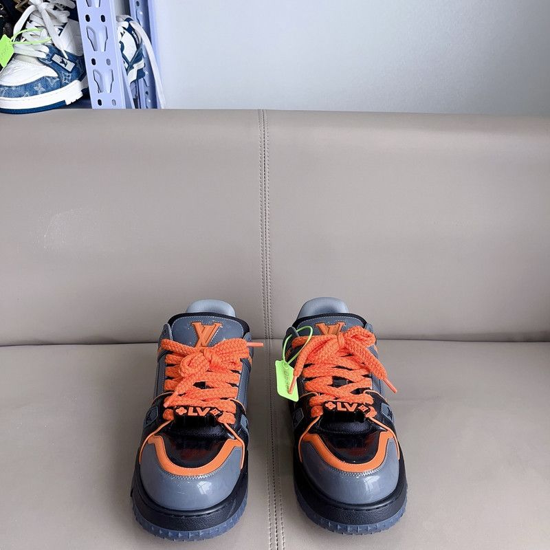 Louis Vuitton Louis Vuitton Trainer Maxi Low-Top Sneakers 0079 Size US 9.5 / EU 42-43 - 2 Thumbnail