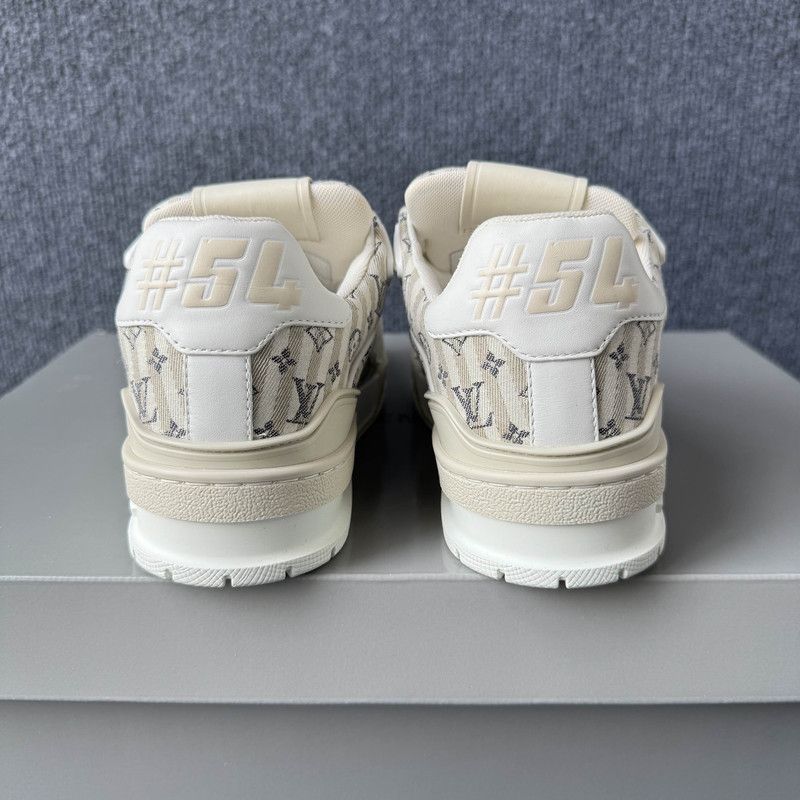 Louis Vuitton Louis Vuitton Trainer Low Top Fashion Sneakers 0079 Size US 6.5 / EU 39-40 - 3 Thumbnail
