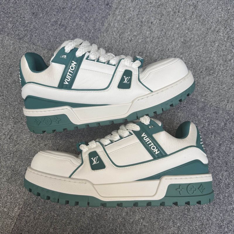 Louis Vuitton Louis Vuitton Trainer Maxi Low Sneakers for All 0079 Size US 9.5 / EU 42-43 - 7 Thumbnail