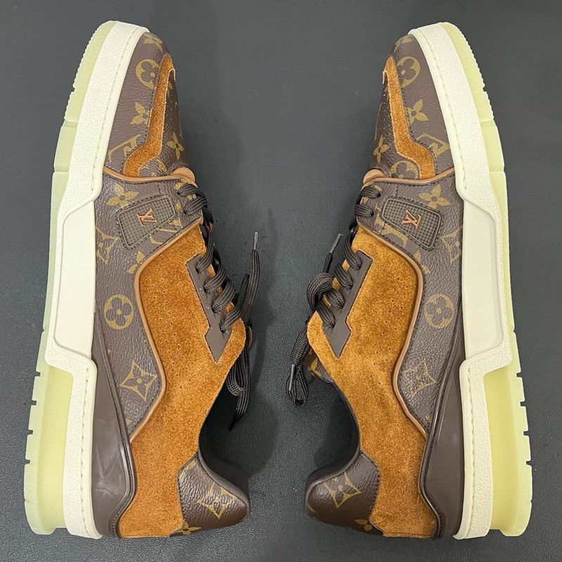 Louis Vuitton Louis Vuitton Stylish Low-Top Trainer Sneakers 0079 Size US 9.5 / EU 42-43 - 8 Thumbnail