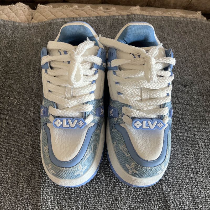Louis Vuitton Louis Vuitton Trainer Maxi Low-Top Sneakers 0079 Size US 8 / EU 41 - 6 Thumbnail