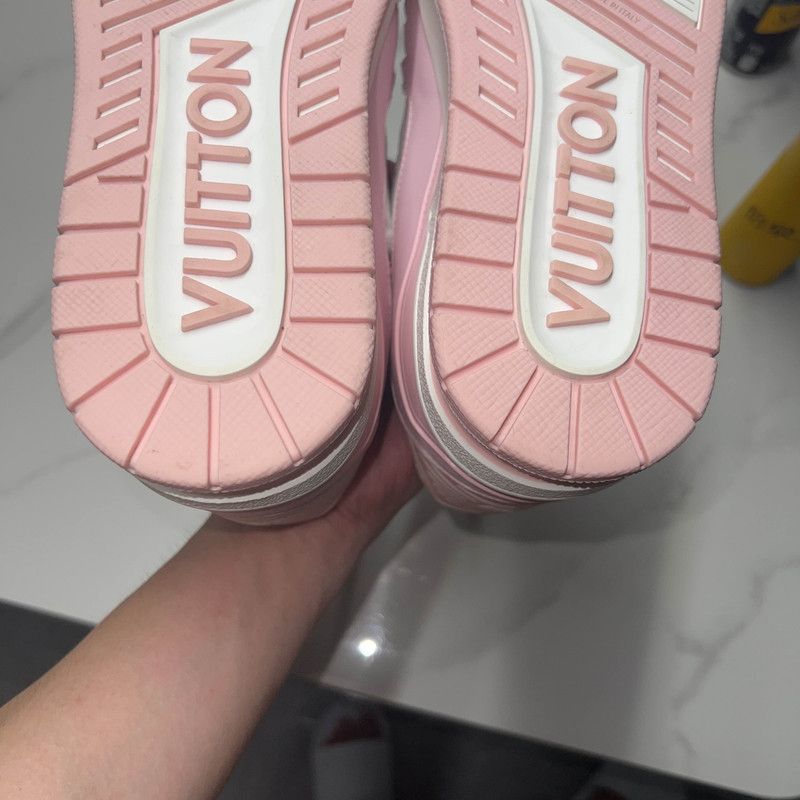 Louis Vuitton Louis Vuitton Leather Low Top Fashion Sneakers 0079 Size US 7.5 / EU 40-41 - 9 Thumbnail