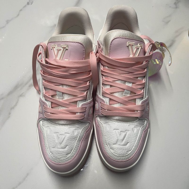 Louis Vuitton Louis Vuitton Leather Low Top Fashion Sneakers 0079 Size US 7.5 / EU 40-41 - 2 Thumbnail