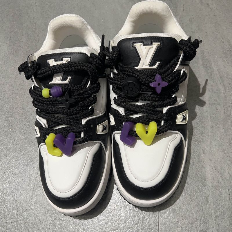 Louis Vuitton Louis Vuitton Trainer Maxi Low Top Sneakers 0079 Size US 9.5 / EU 42-43 - 2 Thumbnail