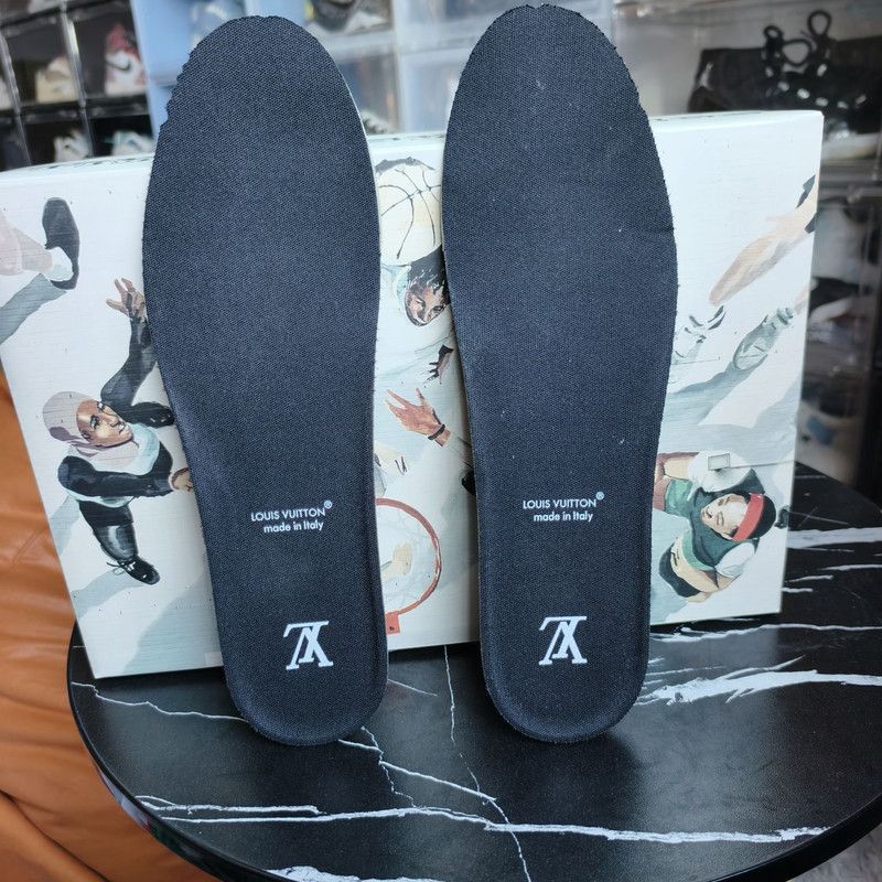 Louis Vuitton Louis Vuitton Denim Trainer Low-Top Sneakers 0079 Size US 10.5 / EU 43-44 - 8 Thumbnail