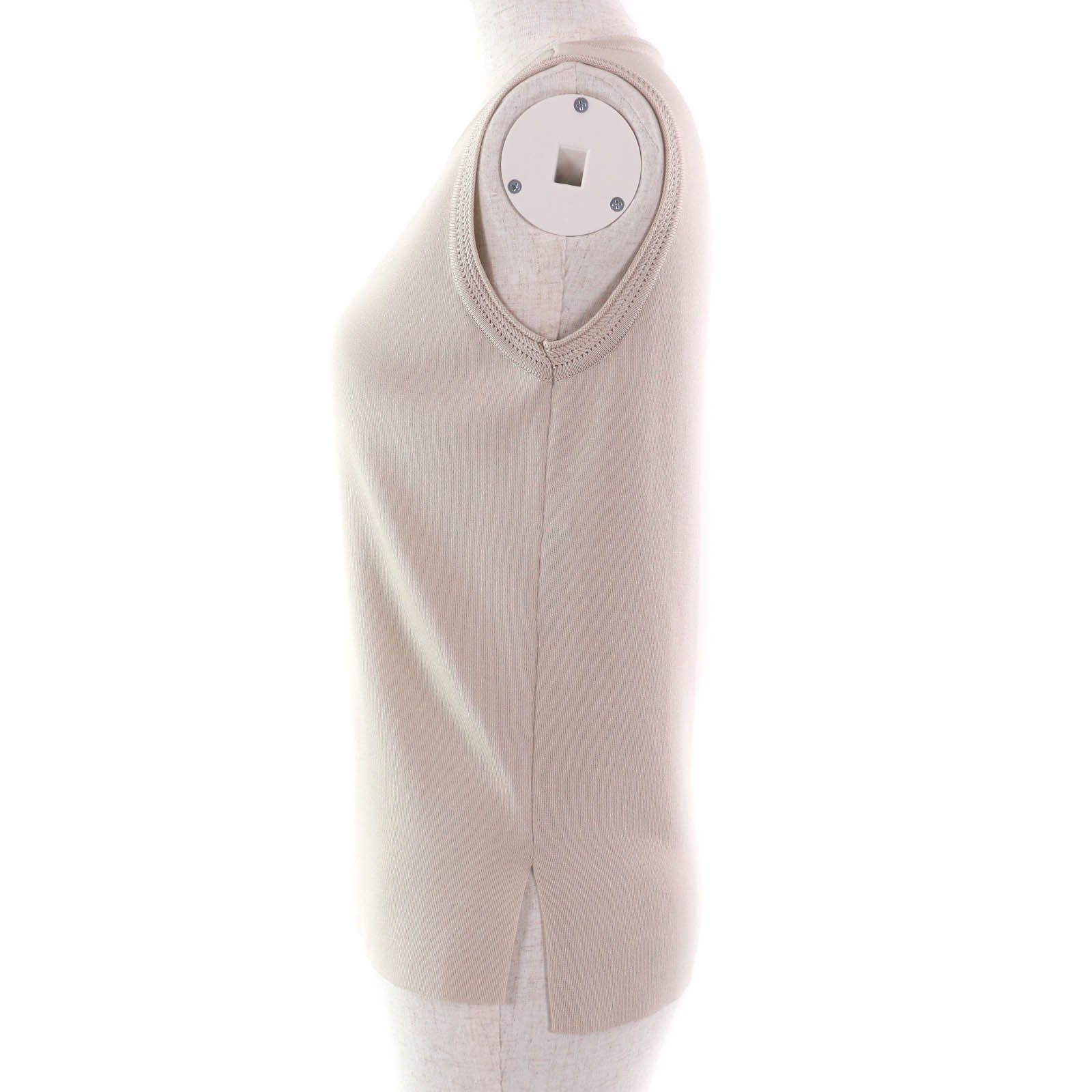 Other Other FOXEY Summer Delight Logo Rayon Knit Sleeveless Top Others Tops DUTY FREE for USA Size ONE SIZE - 2 Thumbnail