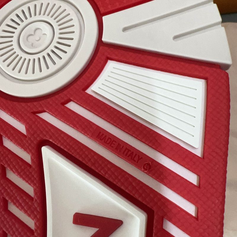 Louis Vuitton Louis Vuitton Red White Trainer Sneakers 0079 Size US 8.5 / EU 41-42 - 6 Thumbnail