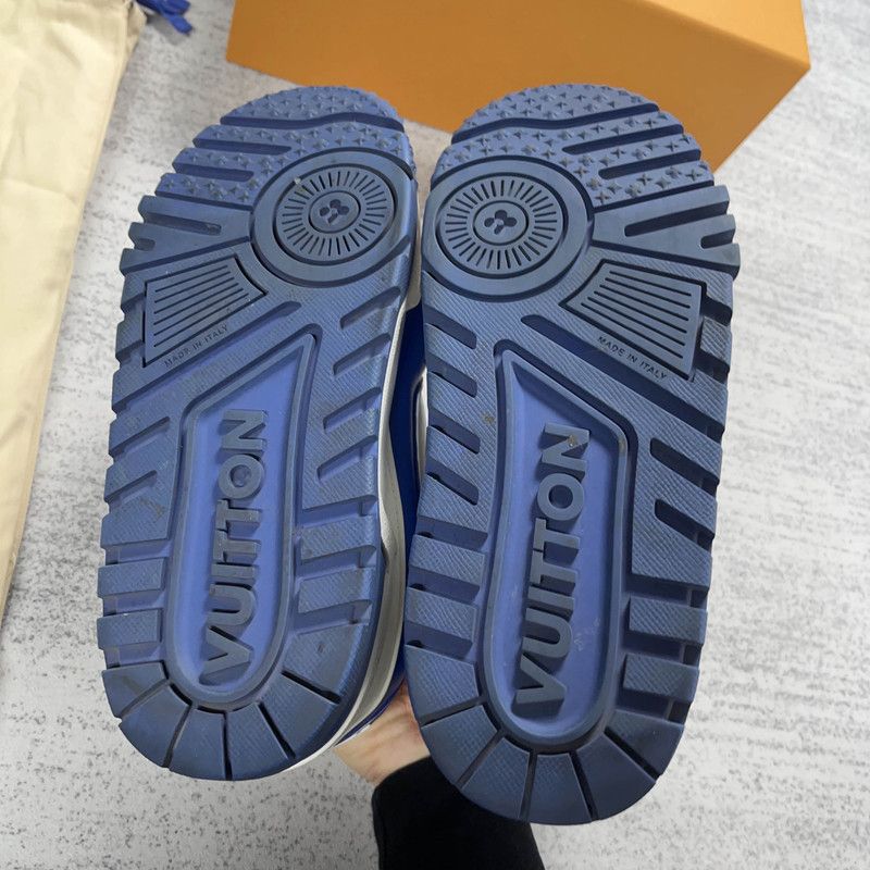 Louis Vuitton Louis Vuitton Trainer Maxi Stylish Low-top Sneakers 0079 Size US 8 / EU 41 - 4 Thumbnail