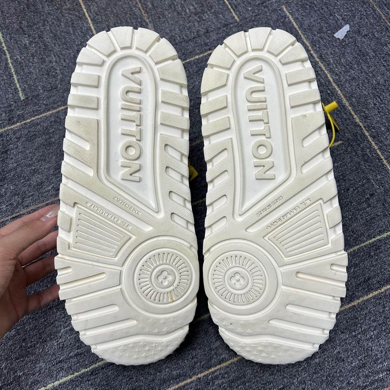 Louis Vuitton Louis Vuitton Trainer Maxi Low Top Sneakers 0079 Size US 7.5 / EU 40-41 - 4 Thumbnail