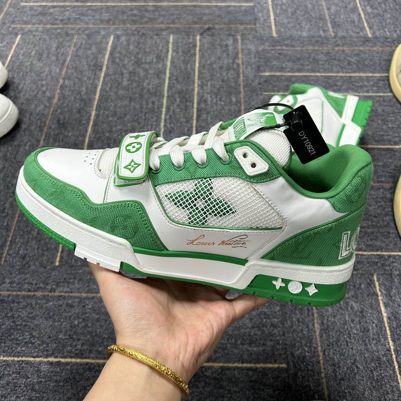 Louis Vuitton Louis Vuitton Trainer Low-Top Fashion Sneakers 0079 Size US 8 / EU 41 - 7 Thumbnail