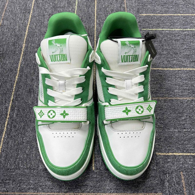 Louis Vuitton Louis Vuitton Trainer Low-Top Fashion Sneakers 0079 Size US 8 / EU 41 - 2 Thumbnail