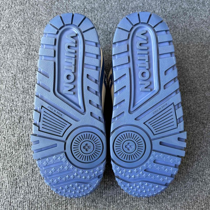 Louis Vuitton Louis Vuitton Trainer Maxi Low-top Fashion Sneakers 0079 Size US 10.5 / EU 43-44 - 4 Thumbnail