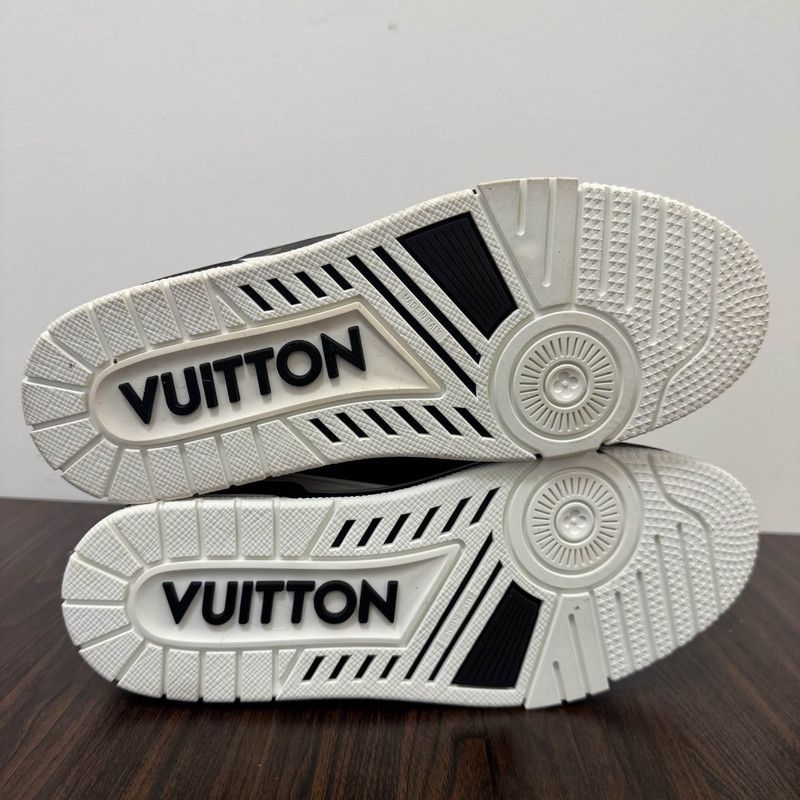 Louis Vuitton Louis Vuitton Stylish Black and White Trainers 0079 Size US 9 / EU 42 - 4 Thumbnail
