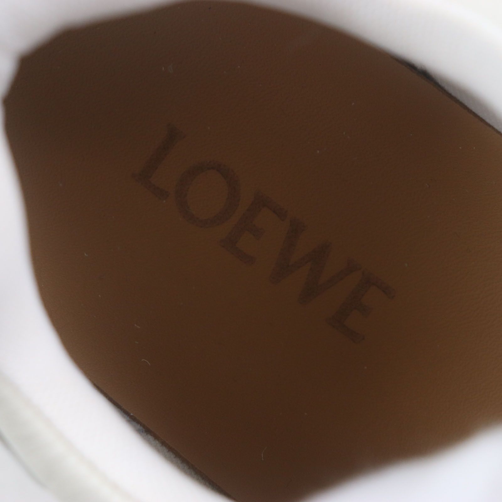Loewe Loewe Loewe Deconstructed Leather Sneakers Leather Shoes 592301 DUTY FREE for USA Size ONE SIZE - 8 Thumbnail