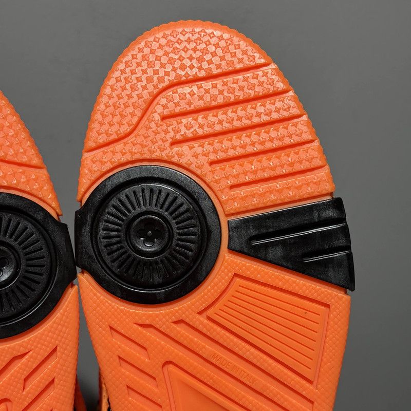 Louis Vuitton Louis Vuitton Skate Orange Low-Top Sneakers 0079 Size US 8.5 / EU 41-42 - 7 Thumbnail