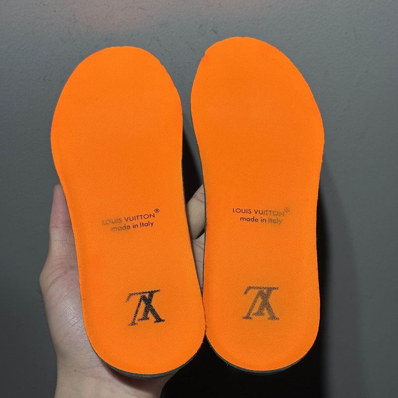 Louis Vuitton Louis Vuitton Skate Orange Low-Top Sneakers 0079 Size US 8.5 / EU 41-42 - 10 Thumbnail