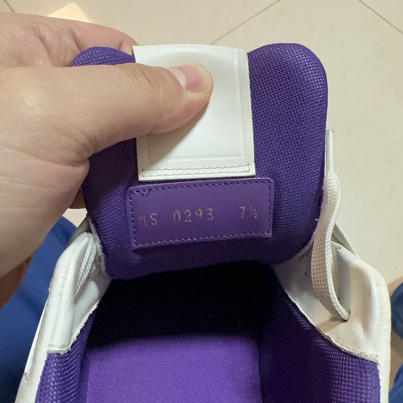 Louis Vuitton Louis Vuitton Trainer Low-Top Sneakers with Purple Highlights 0079 Size US 8 / EU 41 - 5 Thumbnail