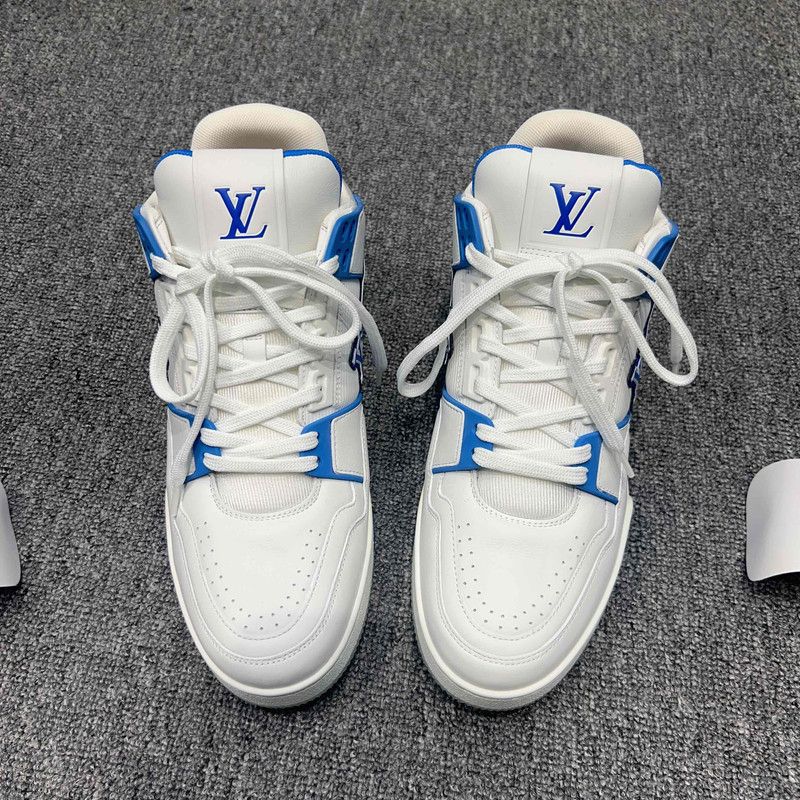 Louis Vuitton Louis Vuitton Trainer Low-Top Sneakers for Men 0079 Size US 8 / EU 41 - 2 Thumbnail