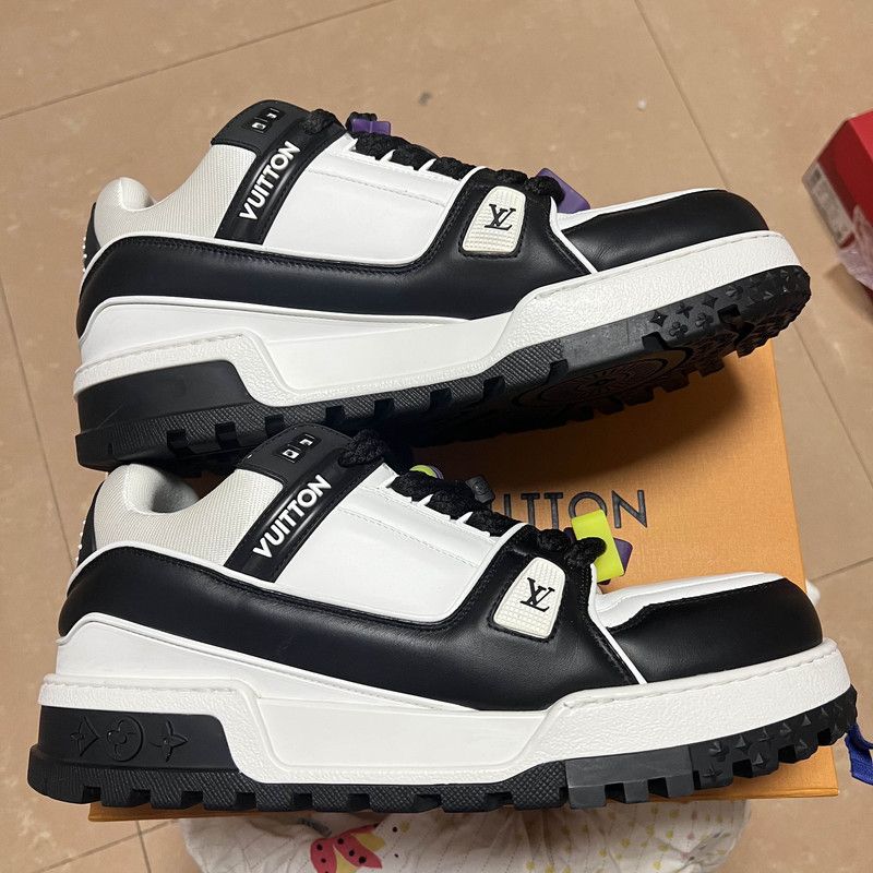 Louis Vuitton Louis Vuitton Trainer Maxi Low-Top Sneakers 0079 Size US 11 / EU 44 - 7 Thumbnail