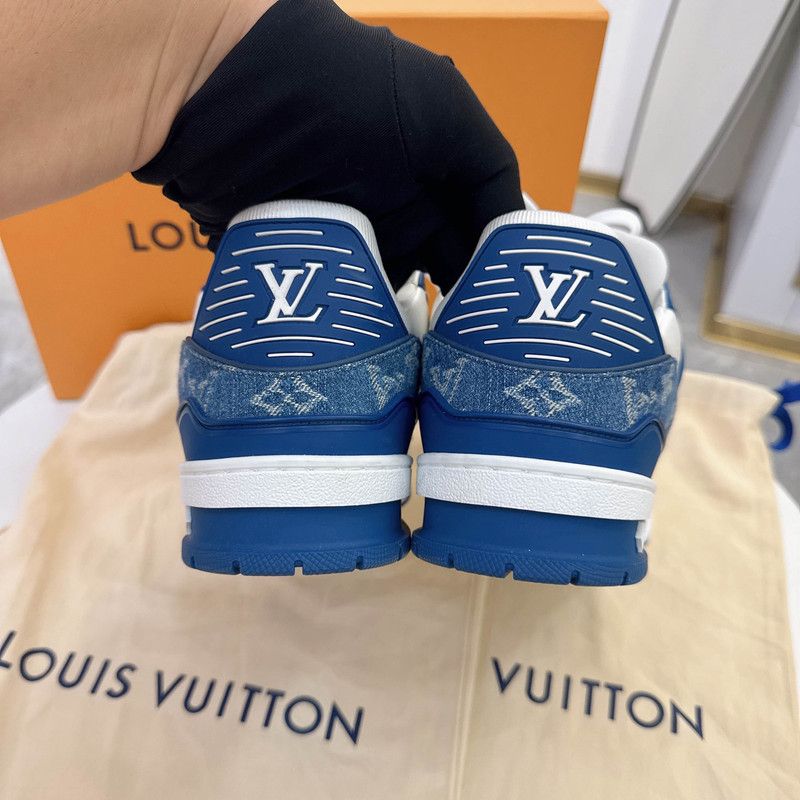 Louis Vuitton Louis Vuitton Trainer Low-Top Casual Sneakers 0079 Size US 8 / EU 41 - 3 Thumbnail