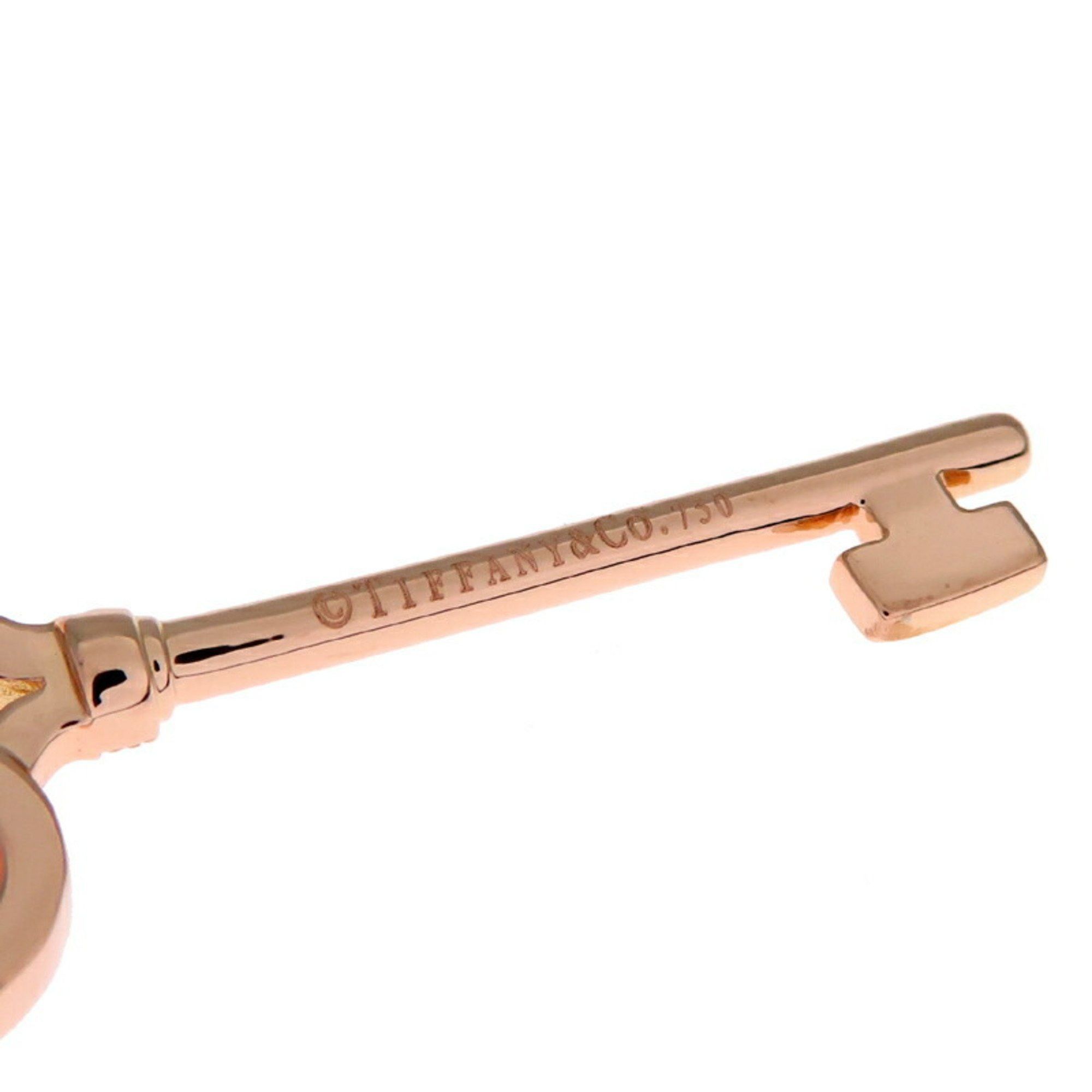 Tiffany & Co. Tiffany Crown Key Diamond Women's Necklace 750 Pink Gold Size ONE SIZE - 5 Thumbnail