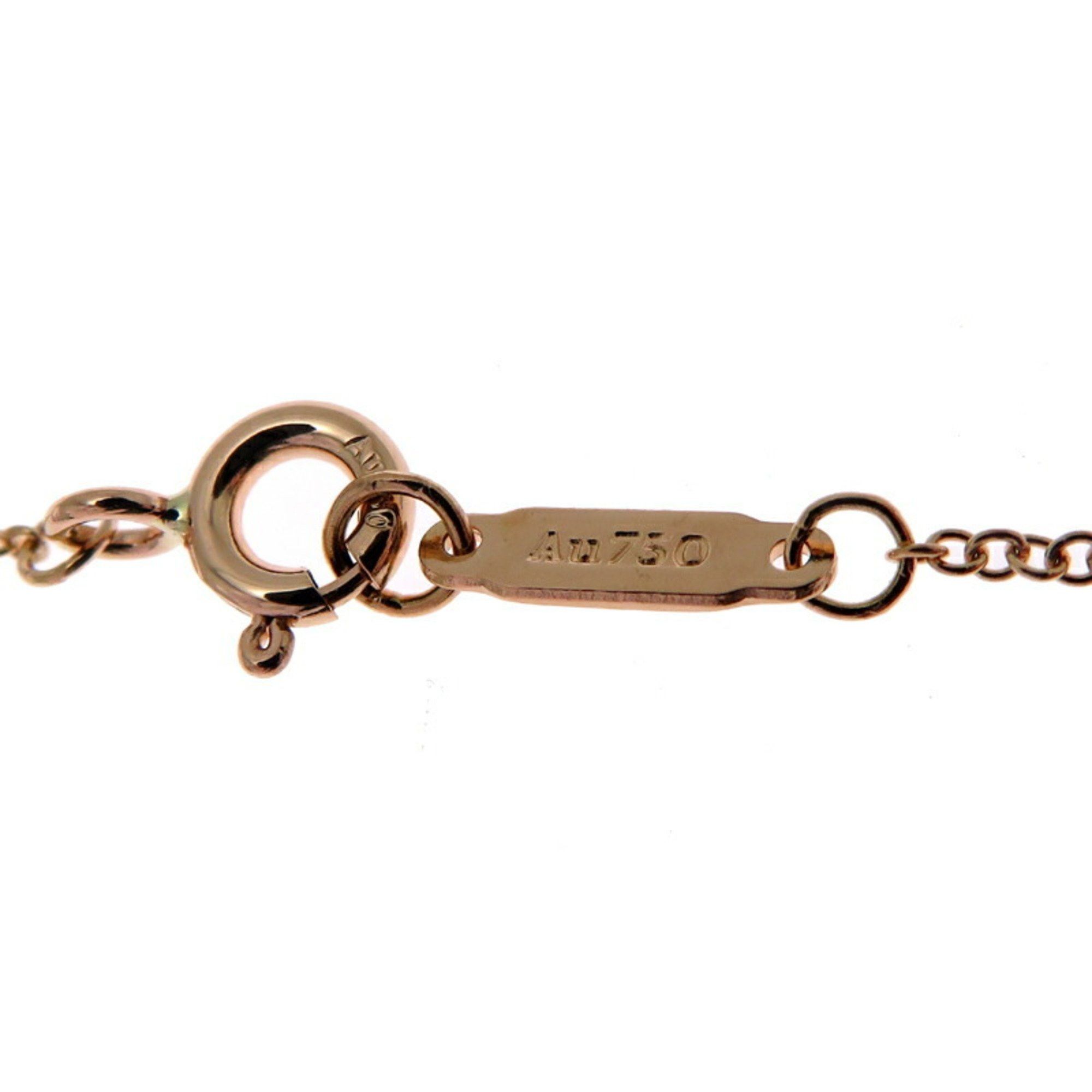 Tiffany & Co. Tiffany Crown Key Diamond Women's Necklace 750 Pink Gold Size ONE SIZE - 6 Thumbnail