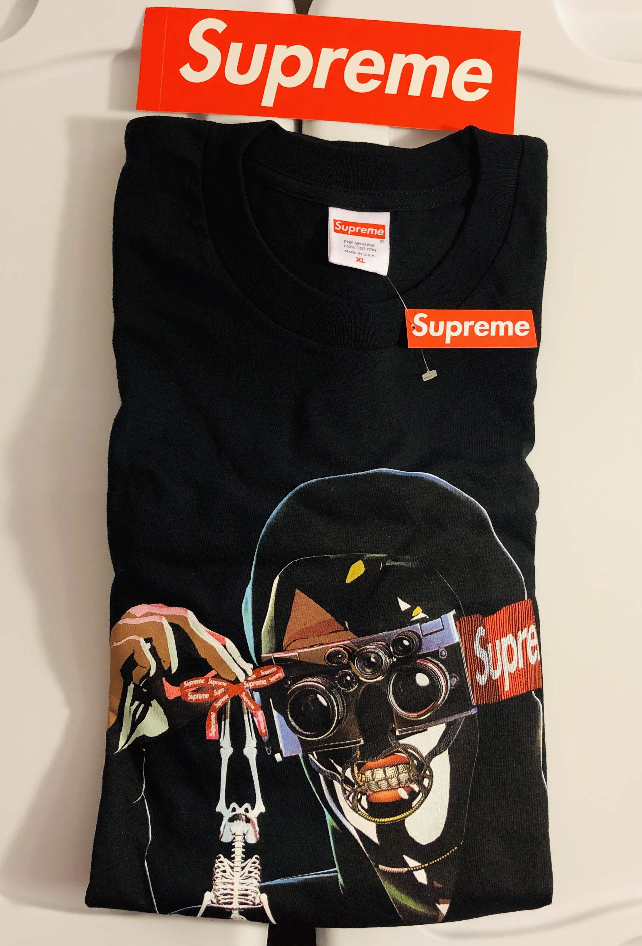 Supreme Supreme Creeper Tee Black SIZE XL Grailed