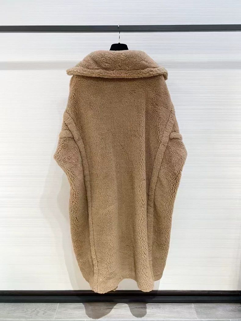 MaxMara Camel Teddy Wool Coat