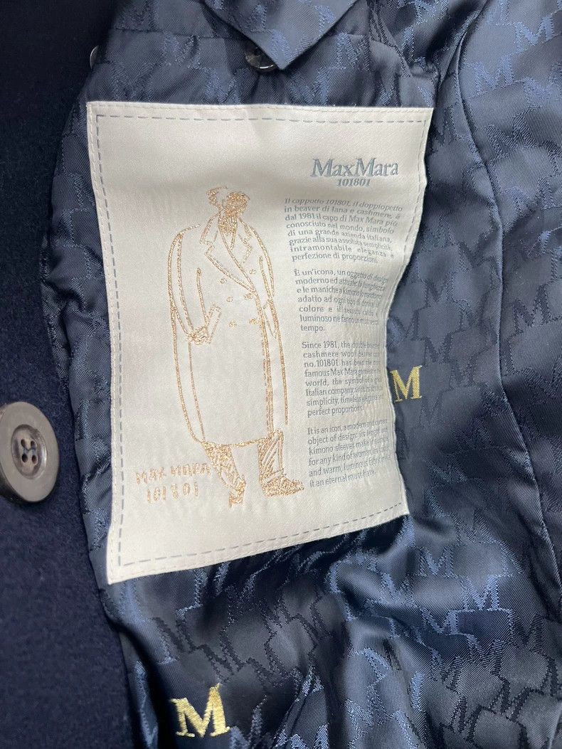 Max Mara MaxMara 101801 Wool Coat Size US S / EU 44-46 / 1 - 5 Thumbnail