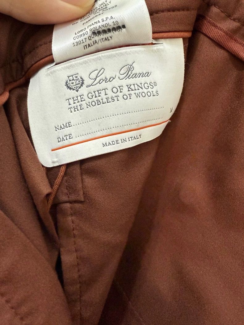 Loro Piana Loro Piana Brown Casual Silk-blend Pants Size US 34 / EU 50 - 8 Thumbnail