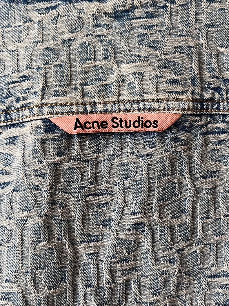 Acne Studios Acne Studios Blue Denim Button-Up Shirt Size US L / EU 52-54 / 3 - 4 Thumbnail