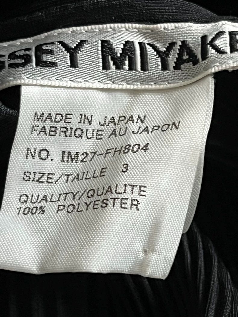 Issey Miyake Issey Miyake Pleated Black Dress FH804 Size US 26 / EU 42 - 4 Thumbnail
