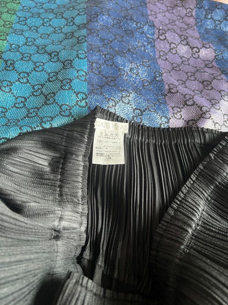 Issey Miyake Issey Miyake PP Black Pleated Skirt Size US 30 / EU 46 - 6 Thumbnail