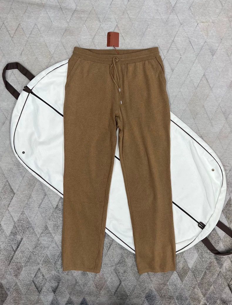 Loro Piana Loro Piana Vicuna Knit Sweatpants Size US 30 / EU 46 - 2 Thumbnail