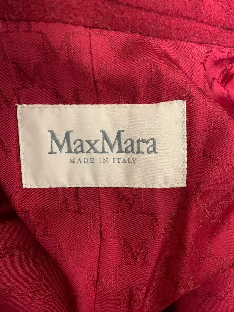 Max Mara MaxMara 101801 Madame Red Coat Size US S / EU 44-46 / 1 - 6 Thumbnail