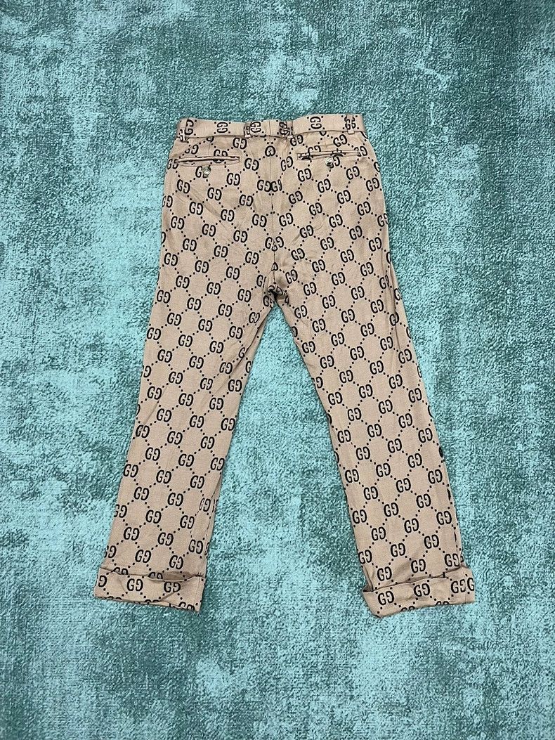 Gucci Gucci Monogram Print Casual Pants -dmc Size US 26 / EU 42 - 3 Thumbnail