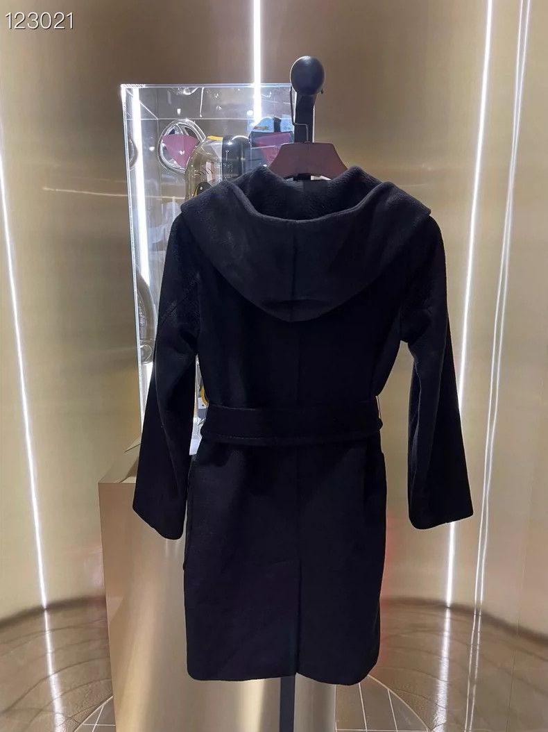 Max Mara Maxmara Rialto Black Hooded Coat -dmc Size US M / EU 48-50 / 2 - 3 Thumbnail
