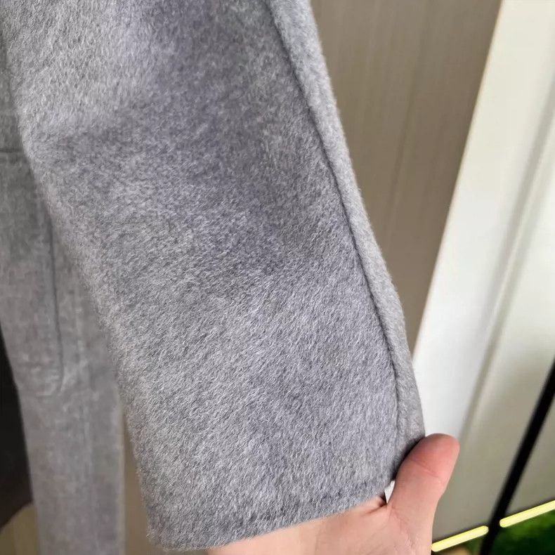 Max Mara Maxmara Ludmilla Gray Cashmere Coat -dmc Size US M / EU 48-50 / 2 - 5 Thumbnail