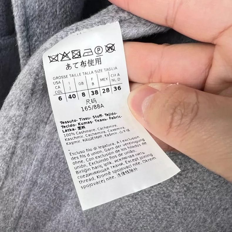 Max Mara Maxmara Ludmilla Gray Cashmere Coat -dmc Size US M / EU 48-50 / 2 - 7 Thumbnail