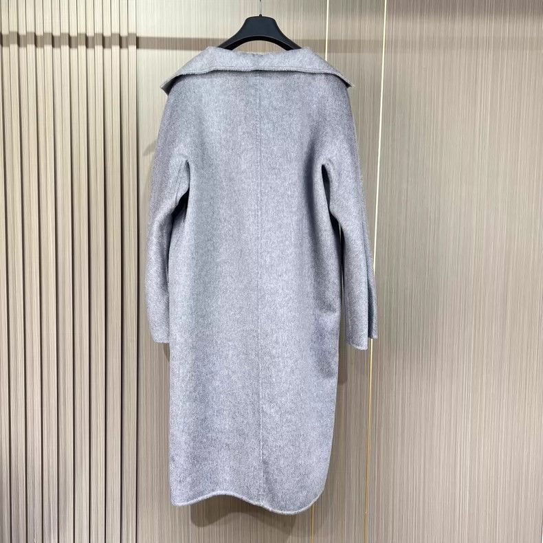 Max Mara Maxmara Ludmilla Gray Cashmere Coat -dmc Size US M / EU 48-50 / 2 - 3 Thumbnail
