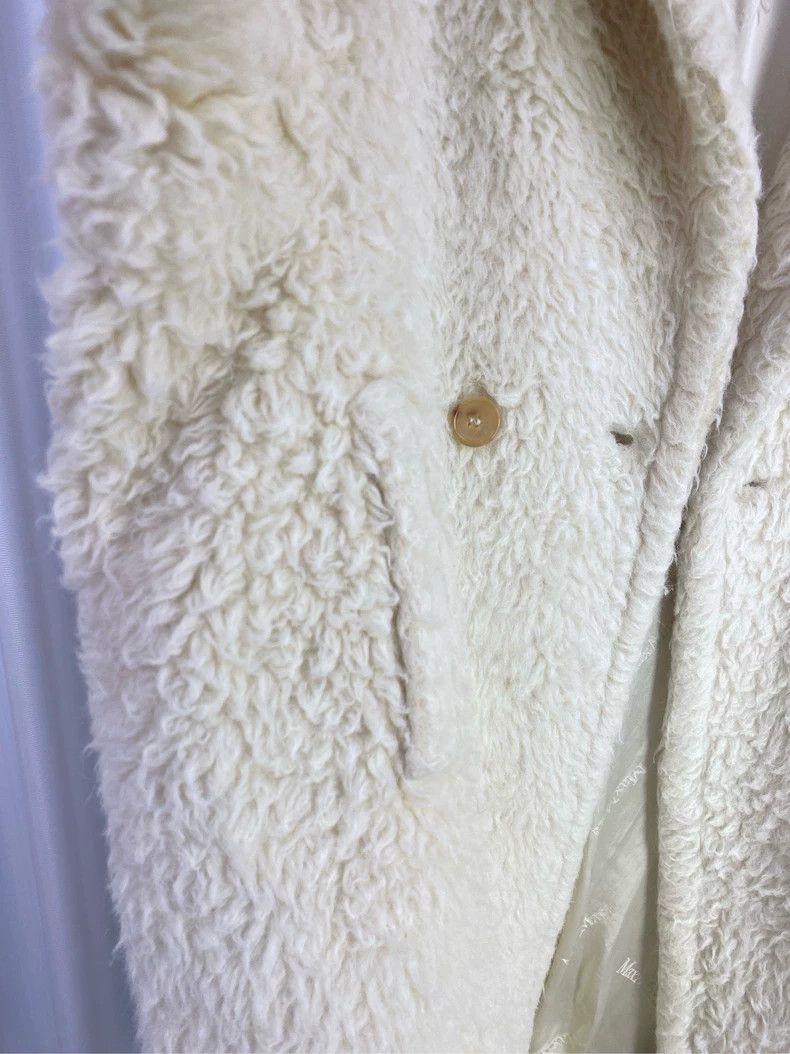 Max Mara MaxMara White Teddy Coat -dmc Size US M / EU 48-50 / 2 - 5 Thumbnail