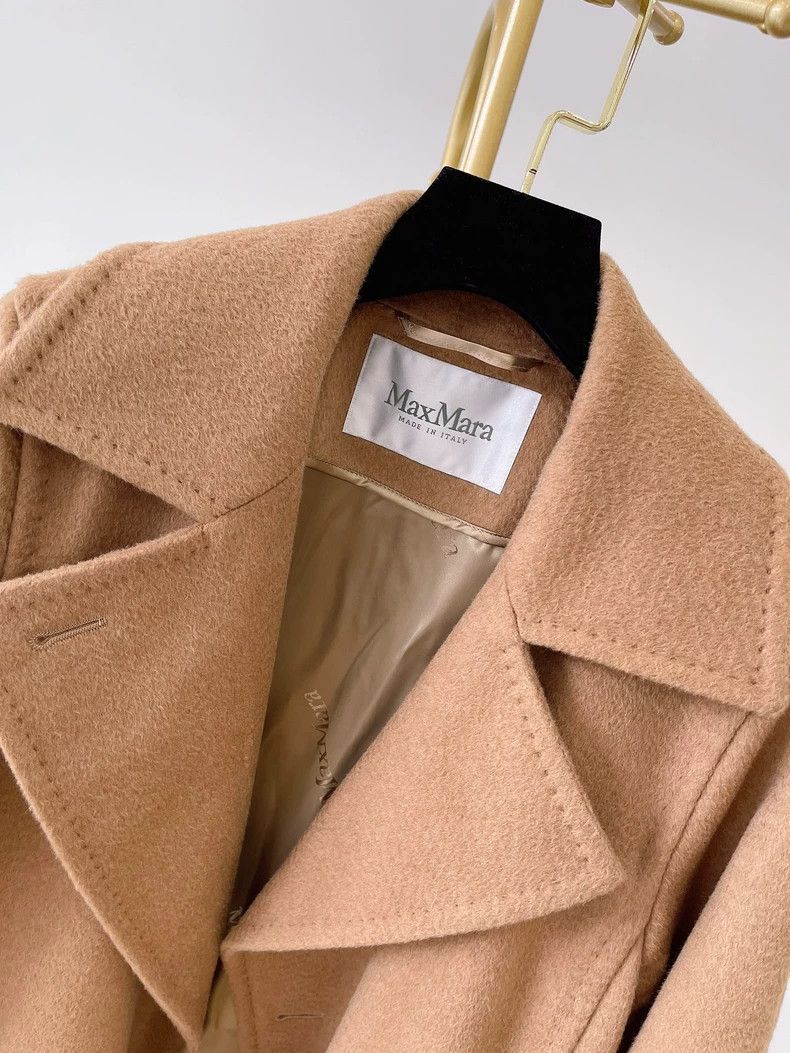 Max Mara MaxMara Camel Cashmere Long Coat -dmc Size US M / EU 48-50 / 2 - 4 Thumbnail