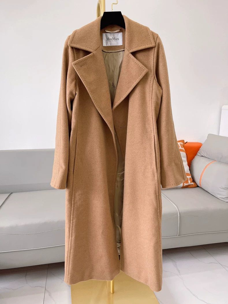 Max Mara MaxMara Camel Cashmere Long Coat -dmc Size US M / EU 48-50 / 2 - 2 Thumbnail