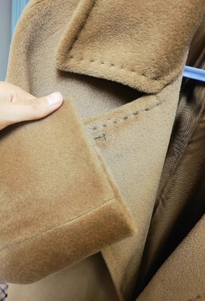 Max Mara MaxMara Wool Shirt Collar Belted Coat -dmc Size S / US 4 / IT 40 - 7 Thumbnail